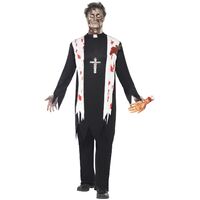 Zombie Priest Adult Costume Size: Large