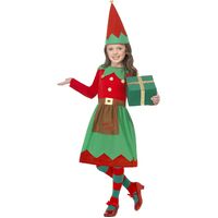 Santa's Little Helper Child Costume Size: Large