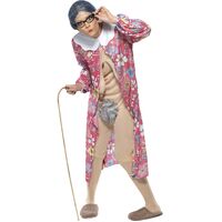 Gravity Granny Adult Costume Size: Medium