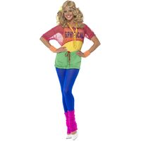 Let's Get Physical Adult Costume Size: Large