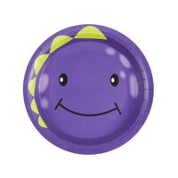 Monster Tableware Party Plates Purple