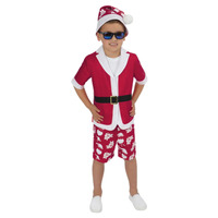 Australian Christmas Boys Short Suit Costume Size: Toddler Small