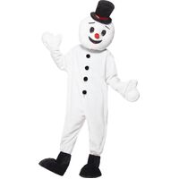Snowman Mascot Adult Costume Size: One Size