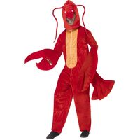 Lobster Adult Costume Size: One Size Fits Most