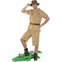Safari Man Adult Costume Size: Large