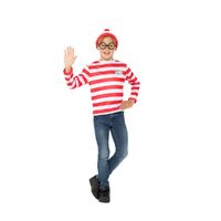 Where's Wally? Instant Child Costume Accessory Set Size: Large