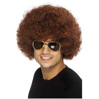 Afro Brown Funky Wig 
