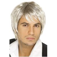 Boy Band Wig Light Blonde and Brown