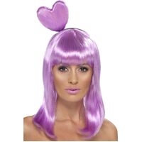 Lilac Candy Queen Wig Costume Accessory