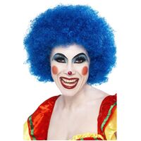 Afro Blue Wig 