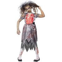 Zombie Bride Child Costume Size: 12 + Yrs