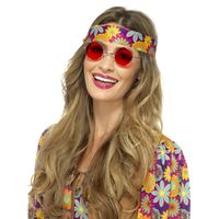 Hippie Glasses Red