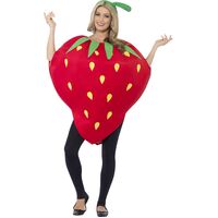 Strawberry Adult Costume Size: One Size Fits Most
