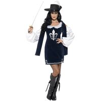 Musketeer Adult Female Costume Size: Large