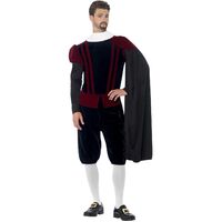 Tudor Lord Deluxe Adult Costume Size: Large