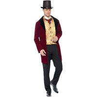Edwardian Gent Deluxe Adult Costume Size: Medium