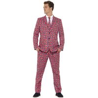 Union Jack Adult Stand Out Costume Suit Size: Large