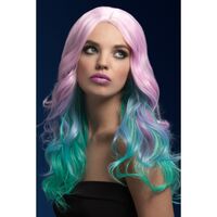 Fever Khloe Wig Pastel Ombre Costume Accessory 