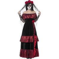 Day of the Dead Bride Adult Costume Size: Large