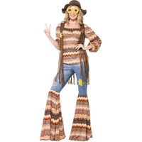 Harmony Hippie Adult Costume Size: Small