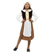 Tudor Girl Child Costume Size: Large