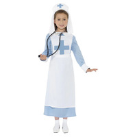 WWI Nurse Child Costume Size: Large