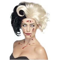 101 Dalmatians Cruella De Vil Deluxe Evil Wig Costume Accessory