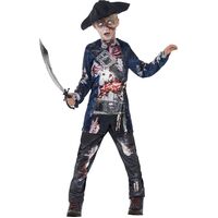Jolly Rotten Pirate Deluxe Child Costume Size: Medium