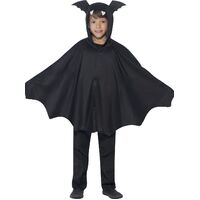 Bat Cape Child Costume Size: Medium - Large
