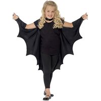Vampire Bat Black Wings Child Costume