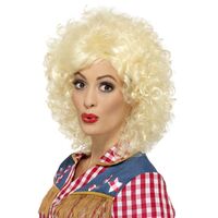 Rodeo Doll Blonde Wig Costume Accessory 