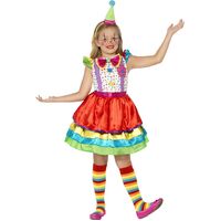 Clown Girl Deluxe Child Costume Size: Large