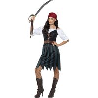 Pirate Deckhand Adult Costume Size: Small