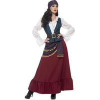 Pirate Buccaneer Beauty Deluxe Adult Costume Size: Medium