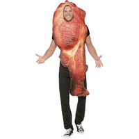 Bacon Adult Costume Size: One Size Fits Most