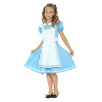 Alice In Wonderland Alice Princess Dress Child Costume Size: Medium