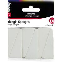 Make Up Sponges Triangles Pack of 6
