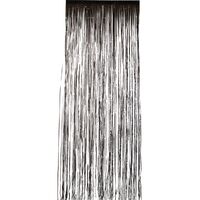 Shimmer Curtain Metallic Black Party Decoration