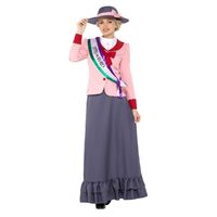 Victorian Suffragette Deluxe Adult Costume Size: Medium