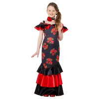 Flamenco Girl Child Costume Size: Small