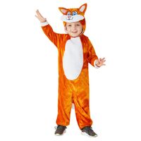 Cat Orange Toddler Costume Size: Toddler Medium