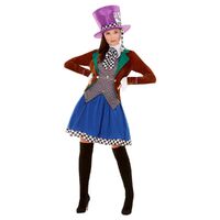 Alice In Wonderland Mad Hatter Miss Hatter Adult Costume Size: Medium
