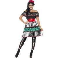 Day of the Dead Senorita Doll Adult Costume Size: Large