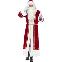 Santa Deluxe Adult Costume Cloak Size: Medium - Large