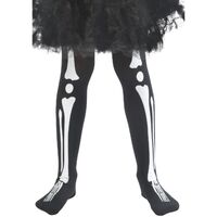 Skeleton Child Tights Costume Accessory