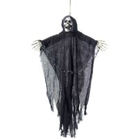 Hanging Reaper Skeleton Halloween Decoration Prop