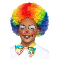 Rainbow Clown Child Wig Costume Accessory