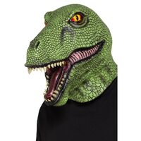 Dinosaur Latex Mask Costume Accessory