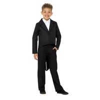 Child Tailcoat Black Costume Accessory Size: Large