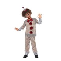 Vintage Clown Boy Child Costume Size: Large